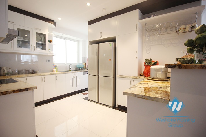 Three bedrooms apartment for rent in E building Ciputra, Ha Noi